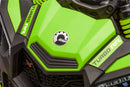 lime green 24 volt off road buggy with parent remote control