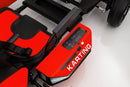 a powerful go kart that goes 19km per hour. uitable for kids of all ages