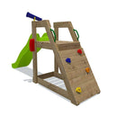 Go Wild Kids 6ft Freestanding Climb & Slide With Platform & Telescope - Titan Toys