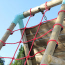 Go Wild Swing Set With 65cm Nest, Climbing Wall , Trapeze & 8ft Slide - Titan Toys