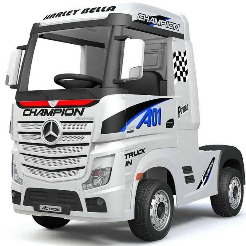 Kids Electric Ride On Mercedes Benz Actros 4WD Truck Lorry 24v