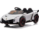 Licensed Lamborghini Veneno Kids 12v Ride On Electric Car With Remote - Titan Toys