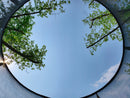 large trampoline with enclosure