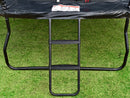 12 foot trampoline with safety net and ladder