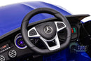 Licensed 12v Mercedes GLC 63s AMG 4WD Kids Ride On Jeep - Blue - Titan Toys