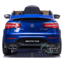 Licensed 12v Mercedes GLC 63s AMG 4WD Kids Ride On Jeep - Blue - Titan Toys