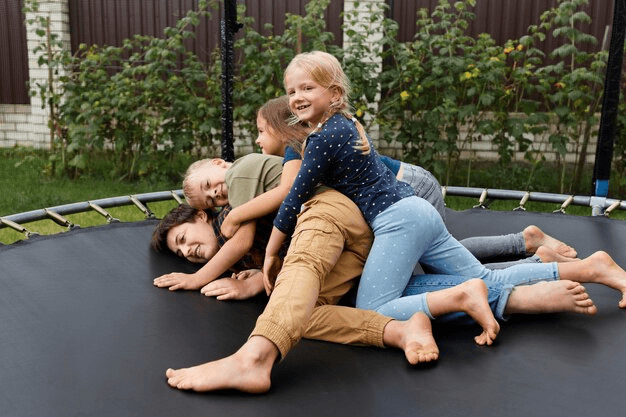 Trampoline Games for Physical and Mental Development in Children - Titan Toys 