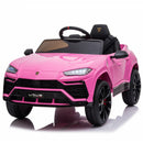 barbie pink kids ride on car 