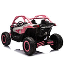 pink large can am maverick 24v ride on eep 