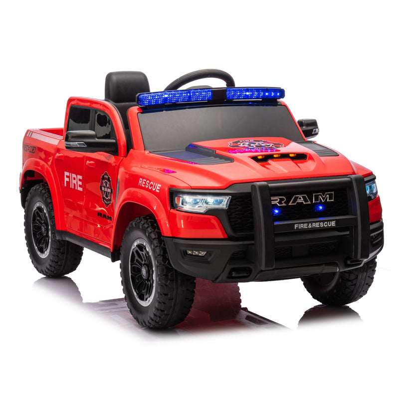24 volt kids fire engine ride on truck 