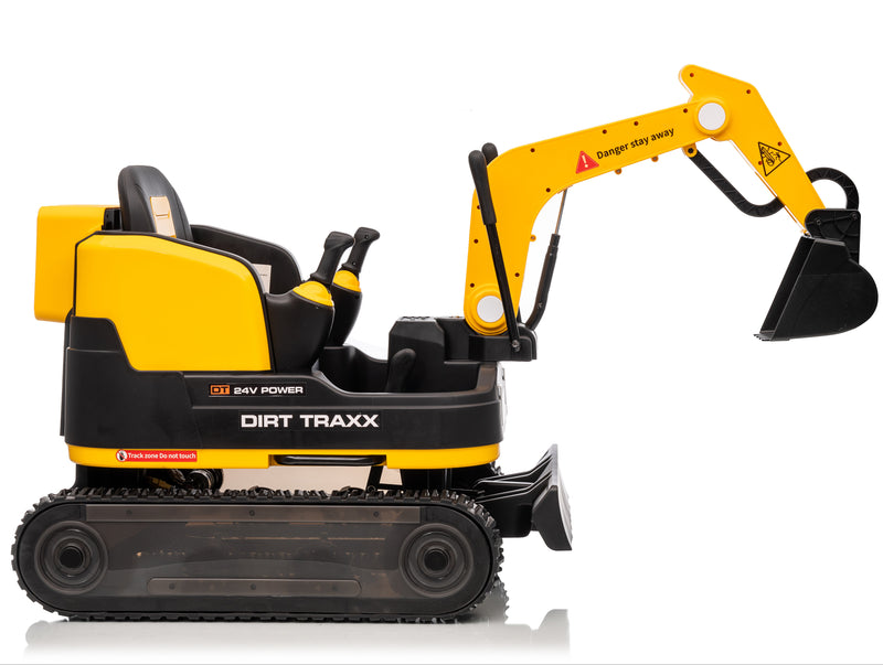 kids electric jcb digger 
