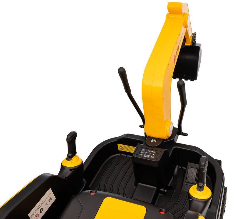 a jcb digger for kids with arm and bucket