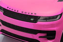 pink kids ride on electric range rover sport