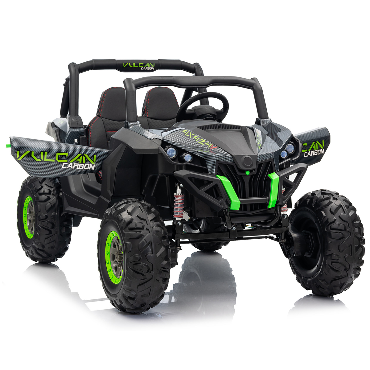 Buy 24v Vulcan Carbon Kids Electric Ride On 4x4 Off Road Buggy