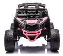 girls pink can am maverick ride on jeep 