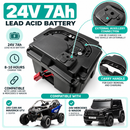 a replacement battery for a kids can am maverick ride on car 