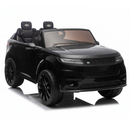 range rover sport 24v kids ride on Black toy car with parental control on a white background