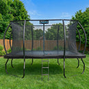 10ft x 14ft Airborne Elite Rectangle Trampoline With Ladder