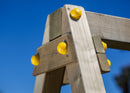 Go Wild Skybridge Wooden Climbing Tower With Slide & Climbing Wall