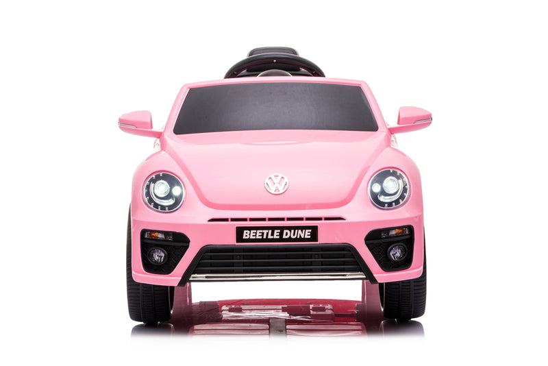 kids ride on electric vw beetle pink