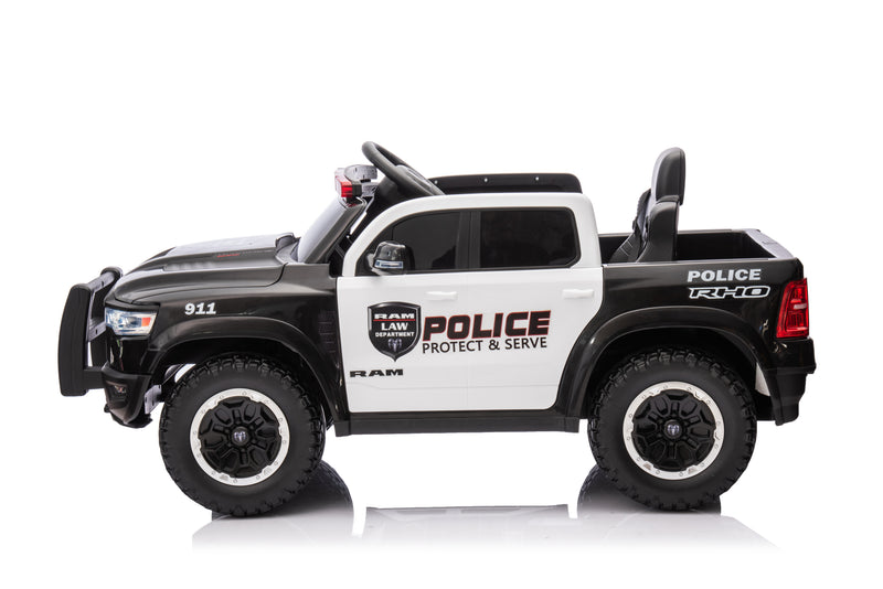24v Dodge Ram Police Jeep Licensed Official Ride On 4x4