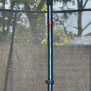a airborne trampoline safety net with strong zip 
