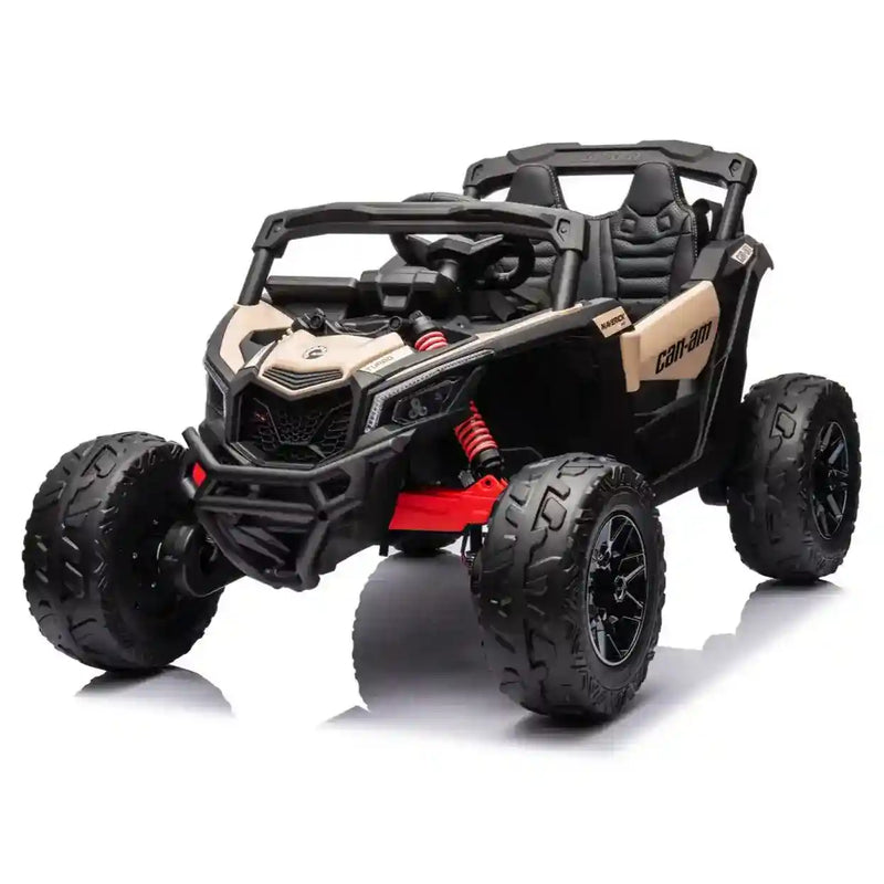 24 volt kids ride on buggy with leather seat 