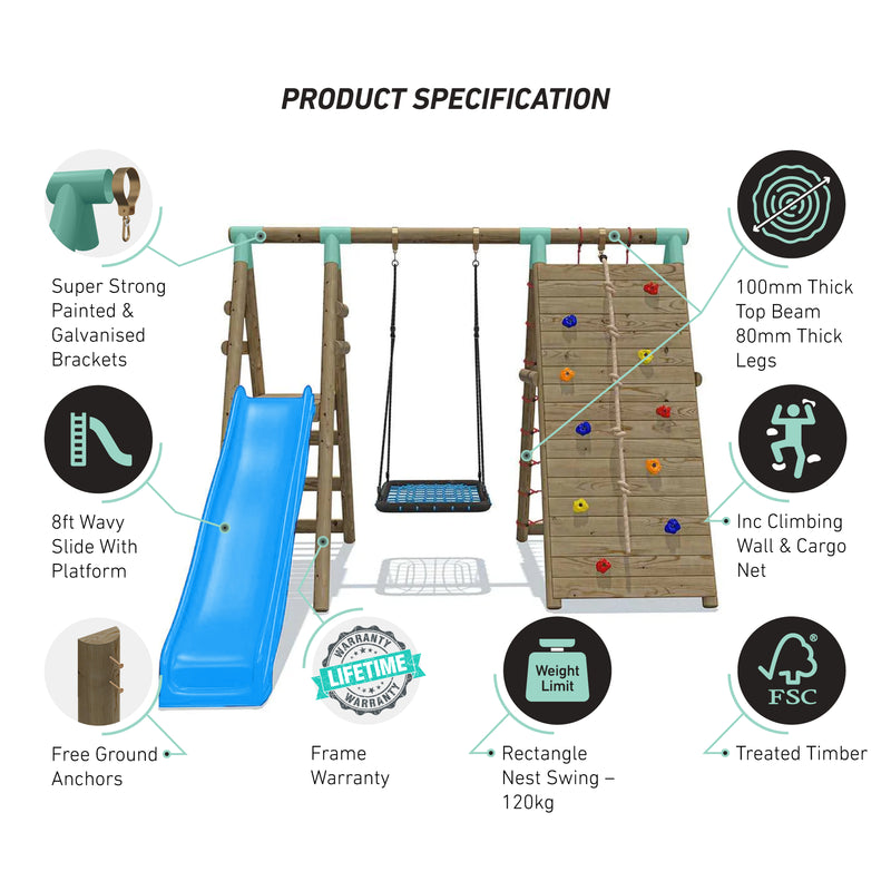 outdoor multi gym for kids