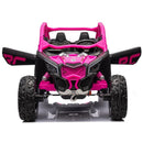 a barbie pink 2 seater ride on off road buggy 
