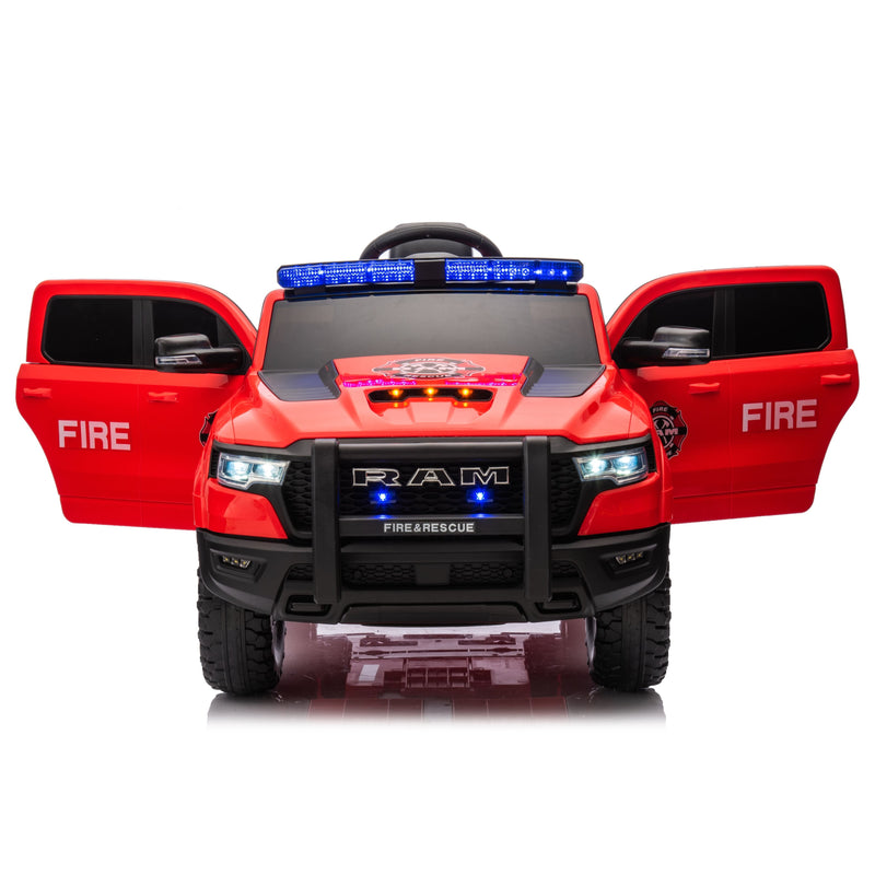 24v dodge ram kids fire engine 