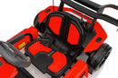 red 24 volt kids pro drifter elite go kart 