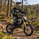 Ion X Electric Dirt Bike 2000w 60v Lithium Brushless Electric Dirt Bike  14/12 - Yellow