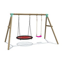 Go Wild 120cm Round Nest with Swing Seat - Titan Toys 