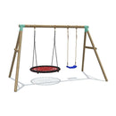 Go Wild 120cm Round Nest with Swing Seat - Titan Toys 