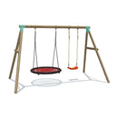 Go Wild 120cm Round Nest with Swing Seat - Titan Toys 