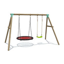 Go Wild 120cm Round Nest with Swing Seat - Titan Toys 