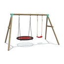 Go Wild 120cm Round Nest with Swing Seat - Titan Toys 