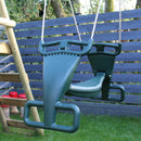 Go Wild 3 in 1 Glider Wooden Swing Set - Titan Toys 