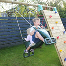 Go Wild 3 in 1 Glider Wooden Swing Set - Titan Toys 