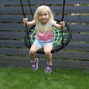 Go Wild 3 in 1 Round Nest Wooden Swing Set - Titan Toys 