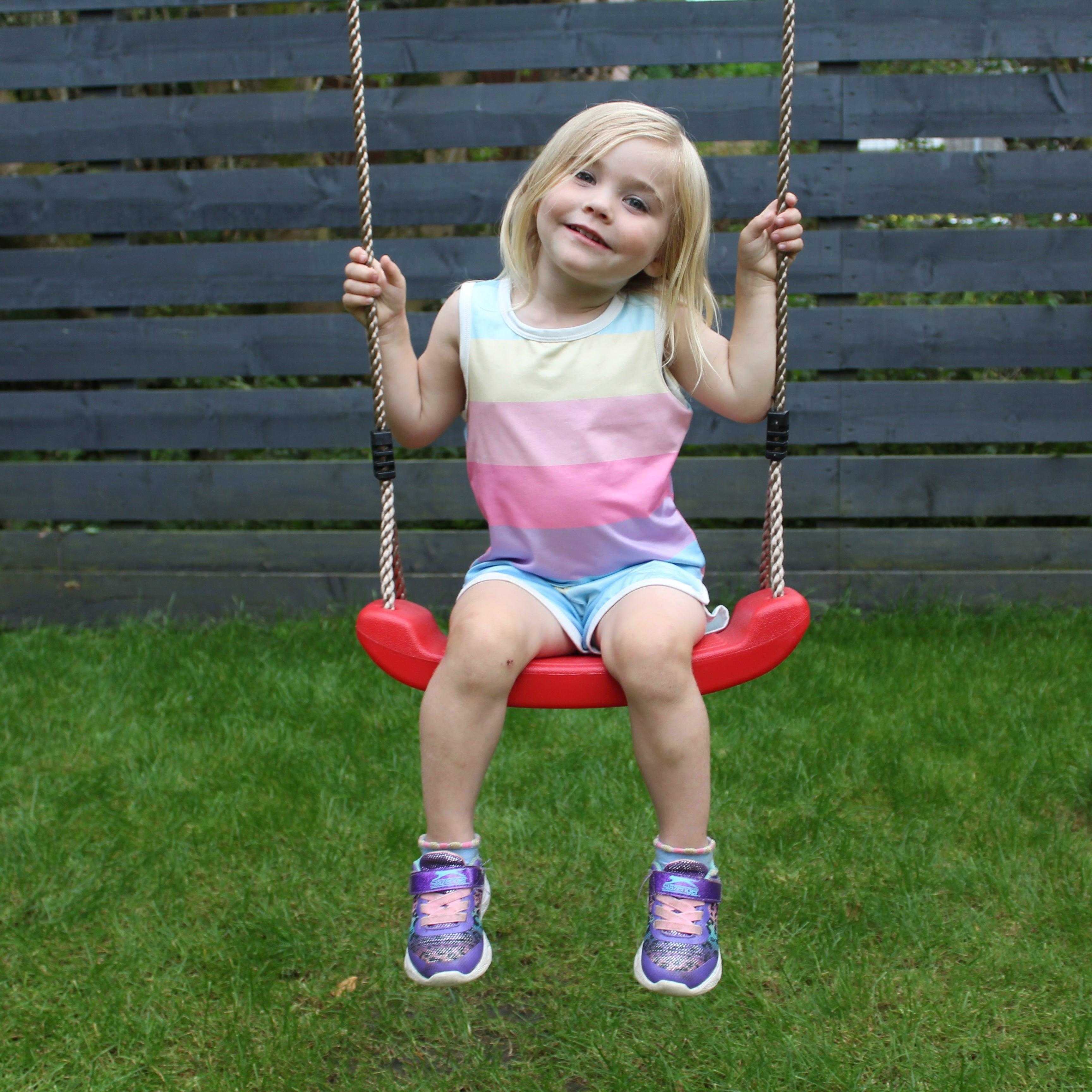 Double baby hot sale swing set