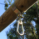 Go Wild Grow With Me 2 in 1 Wooden Swing Set - Titan Toys 