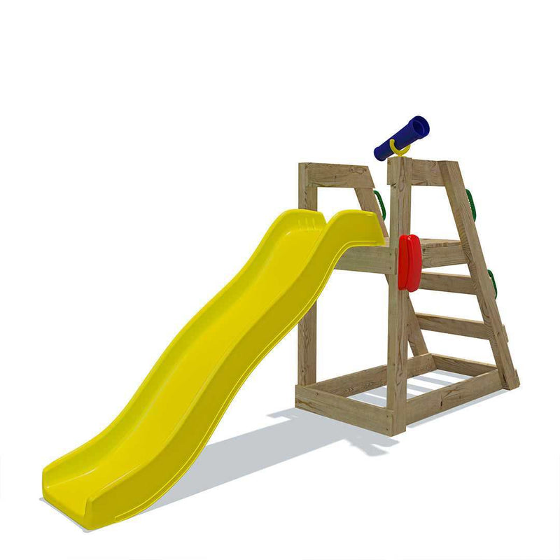 yellow 6ft slide for children