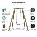 Go Wild Kids Wooden Swing Set - Titan Toys 