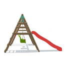 go wild wooden swing set