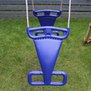 Go Wild Wooden Climber & Glider Swing Set - Titan Toys 