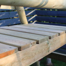 Go Wild Wooden Nest Swing , Triangle Ladder & Slide Set - Titan Toys 