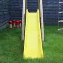 Go Wild Wooden Rectangle Nest Swing, Knotted Rope & Slide Set - Titan Toys 