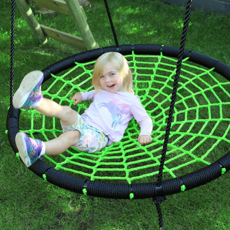 lime green nest swing 