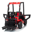 a forklift truck for kids with an electric lifter and pallet 